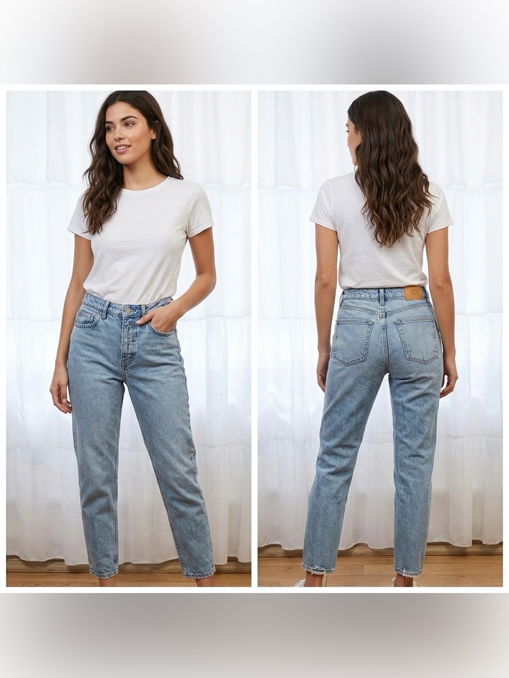 Urban Outfitters BDG Women’s Mom Jeans High Rise Straight Jeans Size W27 L 32